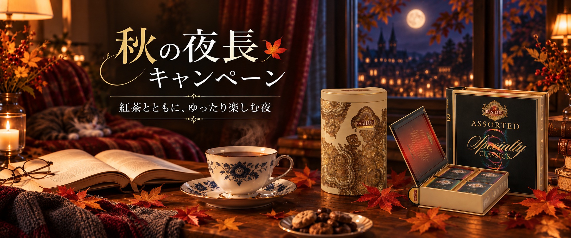 秋の夜長キャンペーン